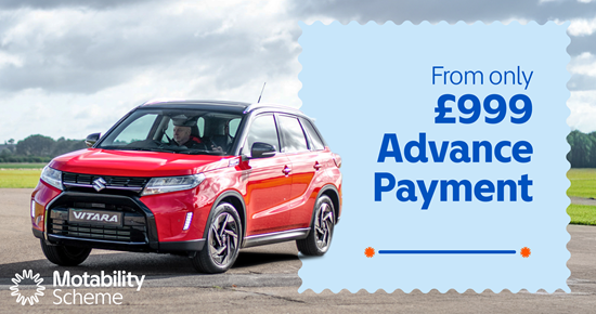 New Suzuki Vitara Motability Scheme Offers