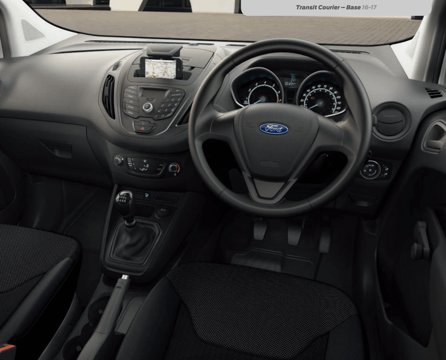 Ford Transit Courier Leader Interior