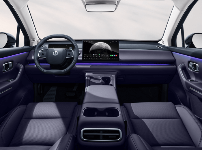 interior of c10 leapmotor