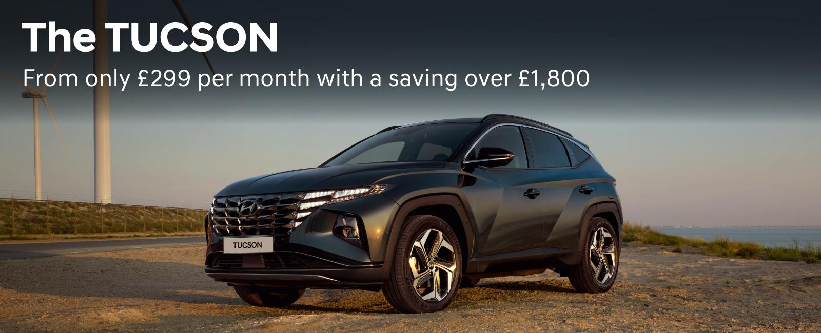 Hyundai TUCSON Offer - Hampshire, West Sussex & Surrey