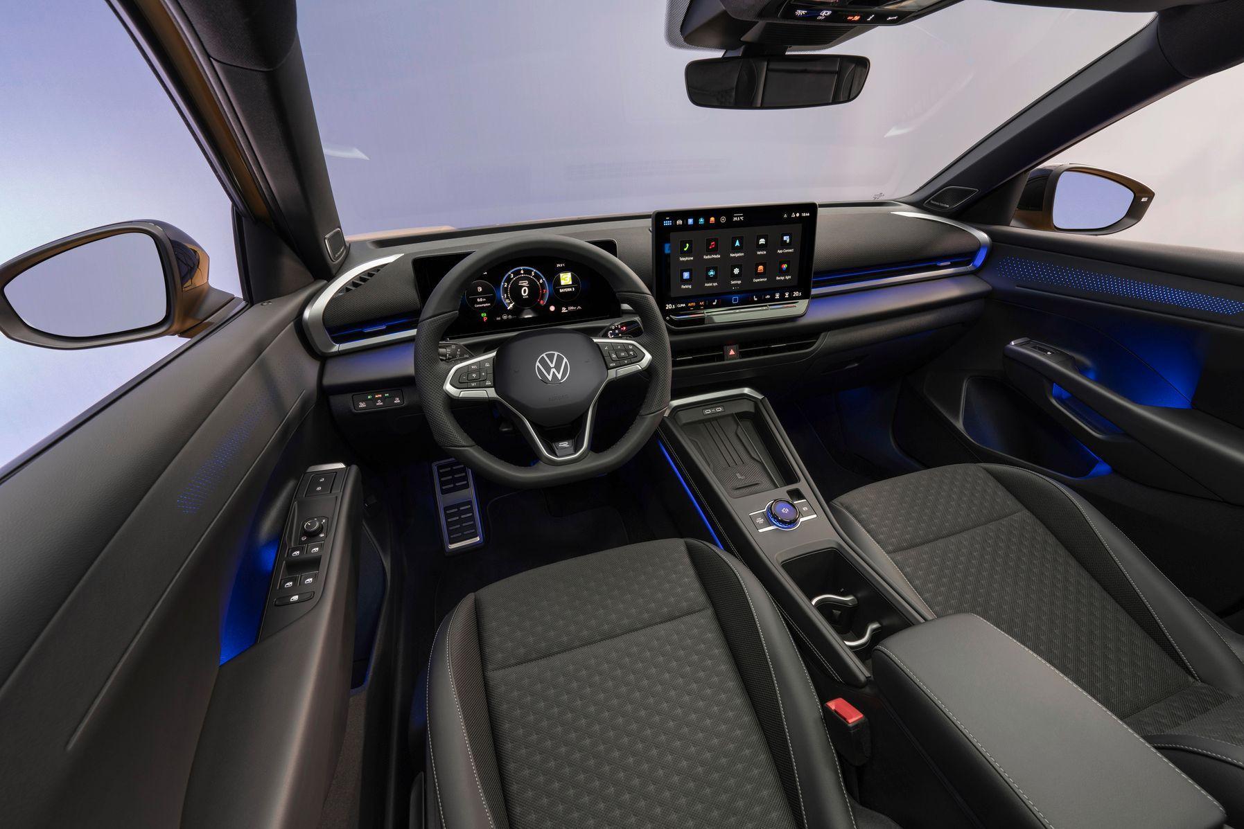 Premium Interior of the all-new Volkswagen T-Roc
