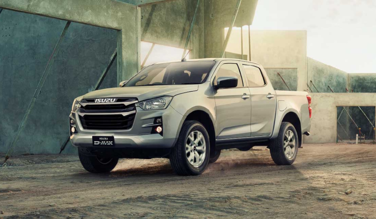 Parked Isuzu