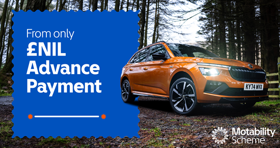 Škoda Kamiq Motability Scheme Offers