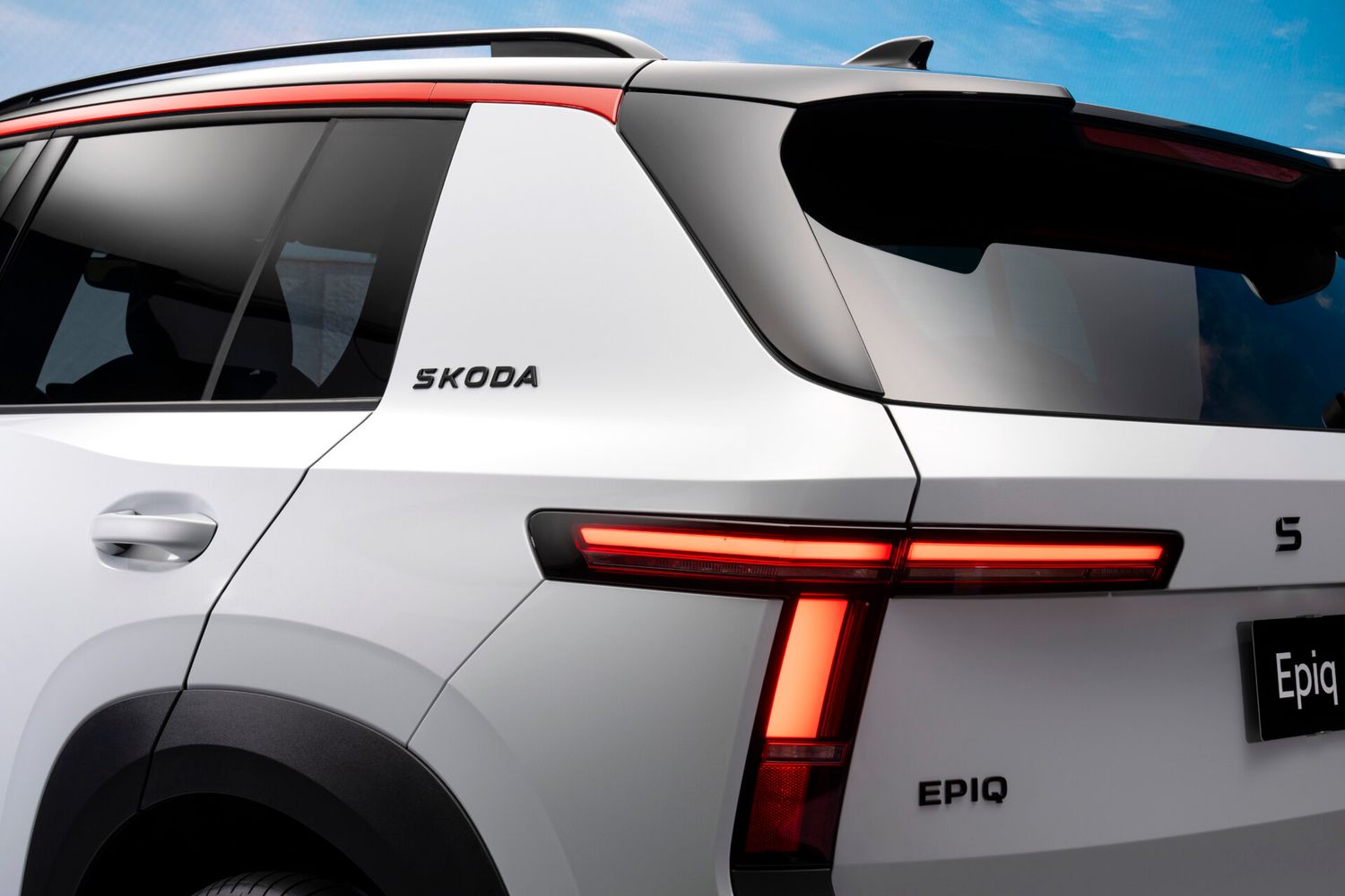The All-New Skoda Epiq, available at Agnew Skoda, rear lights for driving simple, safe and accessible