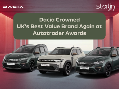 Dacia Crowned UK’s Best Value Brand Again at Autotrader Awards