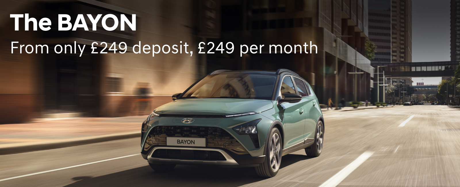 Hyundai BAYON Offer - Hampshire, West Sussex & Surrey