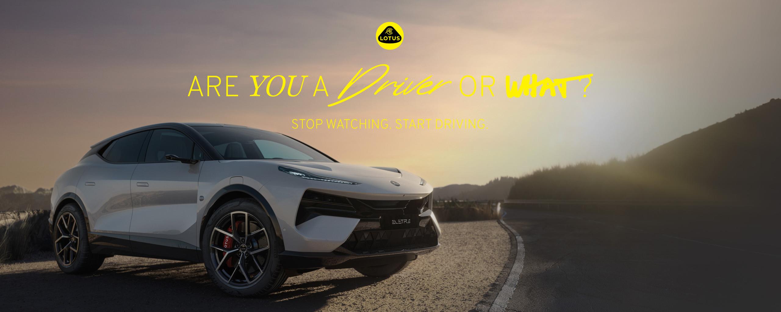 Are you a driver or what?