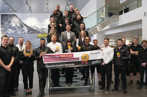 Porsche Centre Teesside and Approved Centre Doncaster Best in UK for Customer Experience