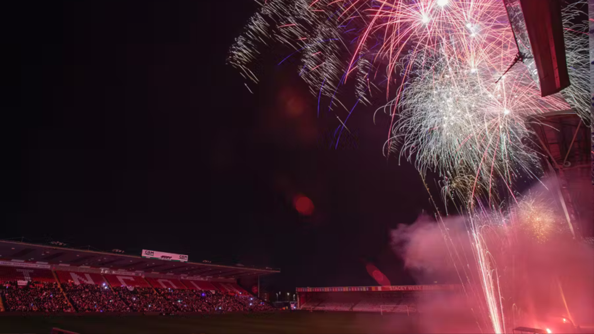 Lincoln City Football Club Fireworks