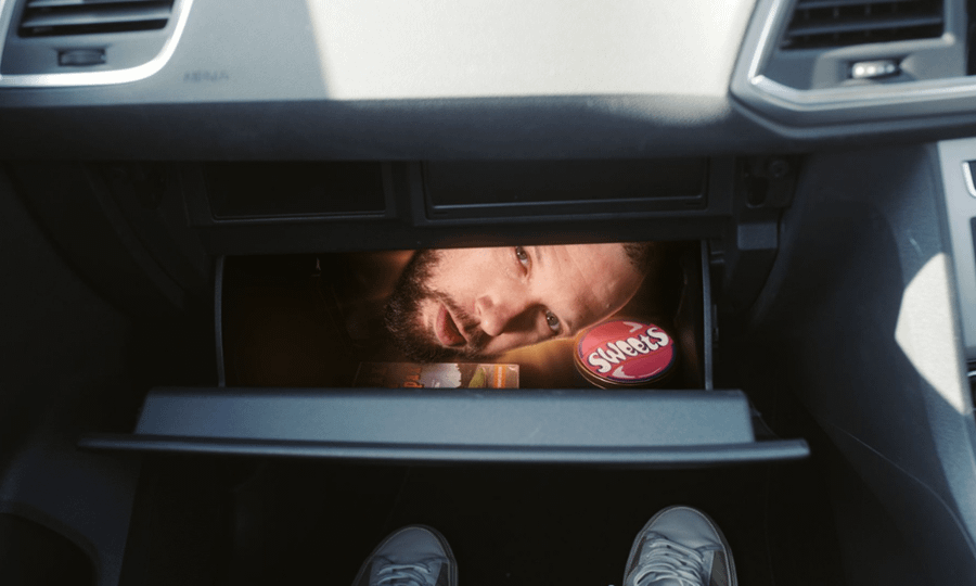 Hugo Chegwin in SEAT Glovebox