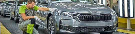 Škoda Auto Produces First Units of Updated Octavia in Kvasiny