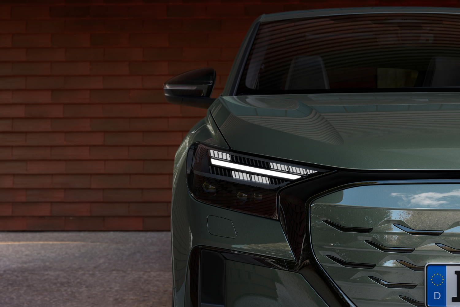 Audi Q4 e-tron front view