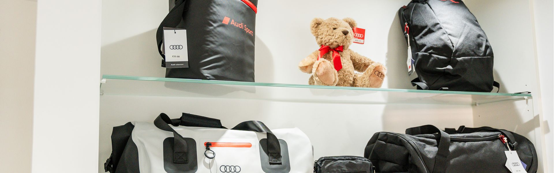 Accessories & Merchandise available at Belfast and Portadown Audi