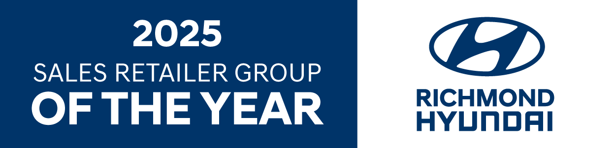 2025 Sales Retailer Group of the Year - Richmond Hyundai