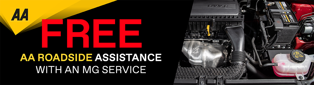 AA Free Roadside Assistance with an MG Service