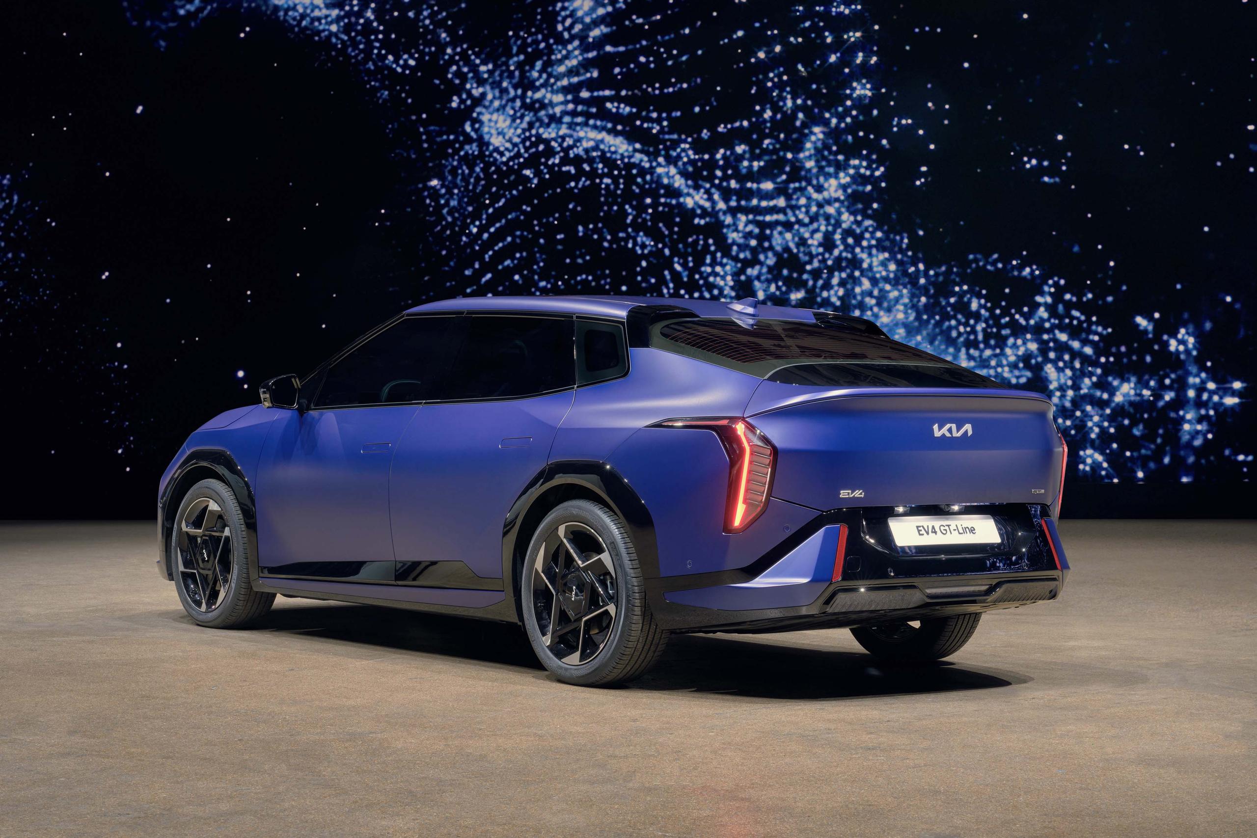Kia EV4 fastback