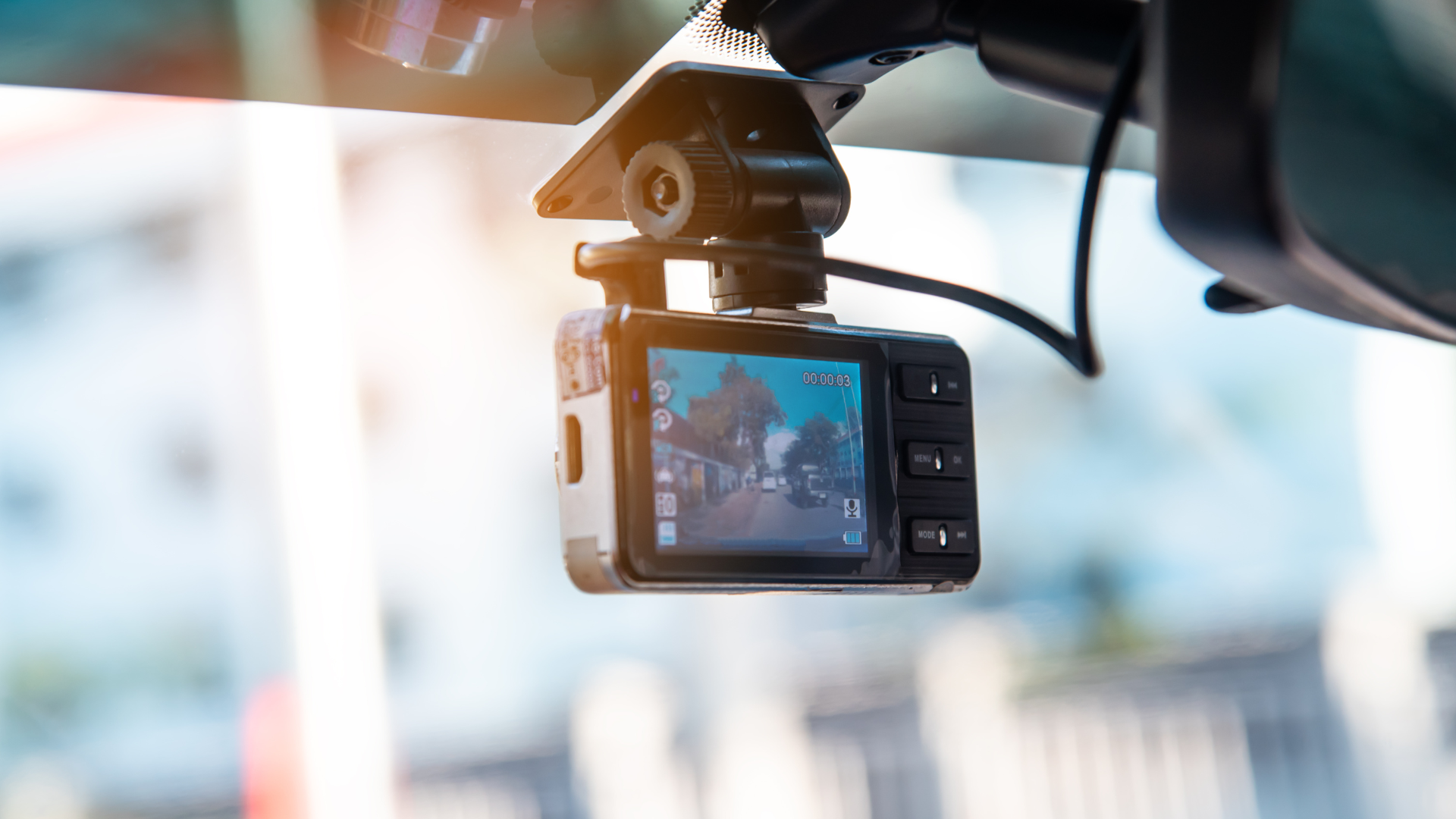 Dashcam in Vehicle