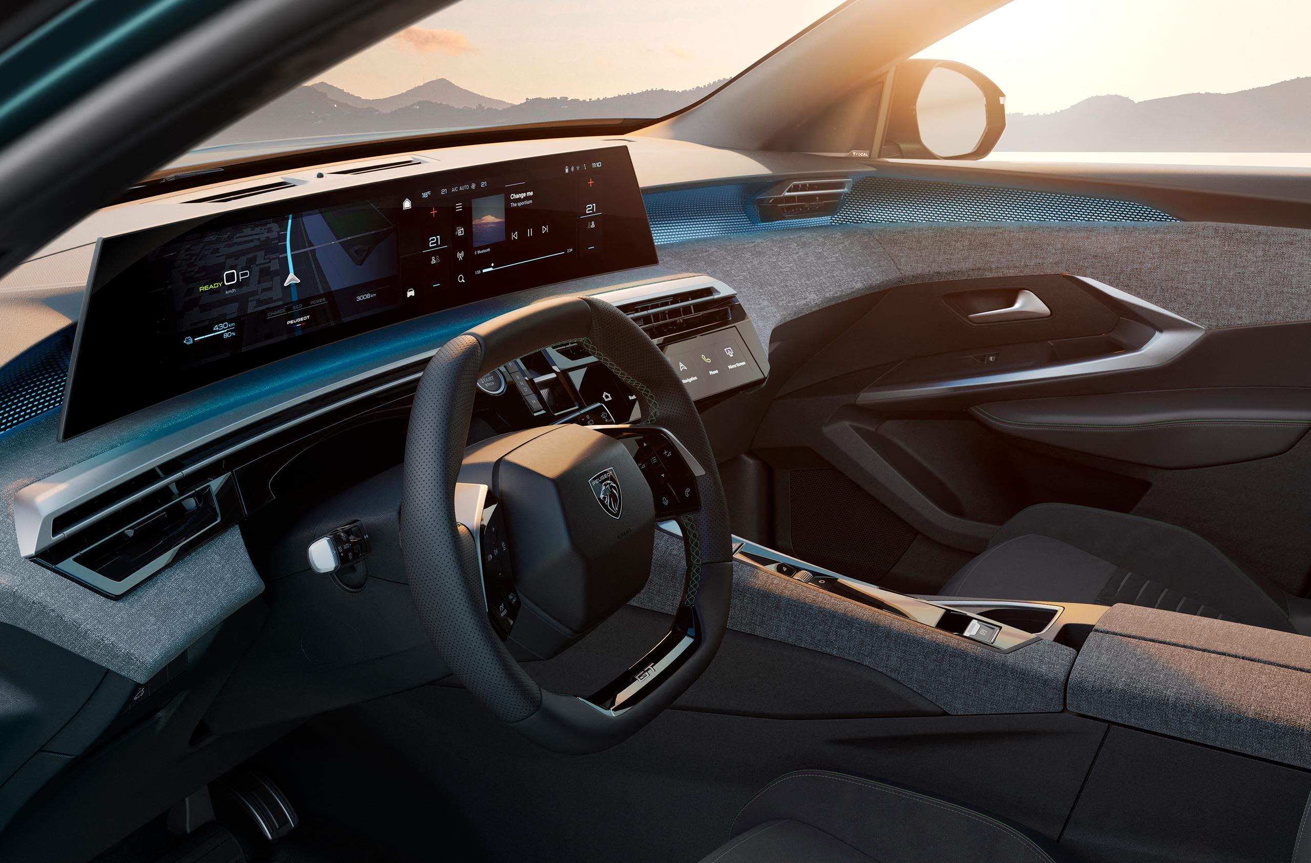 Unveiling the Cutting-Edge PEUGEOT Panoramic i-Cockpit