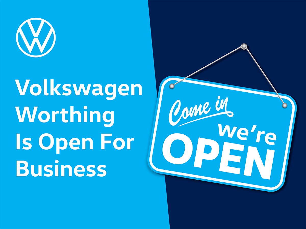 Caffyns Volkswagen Worthing Remains Open