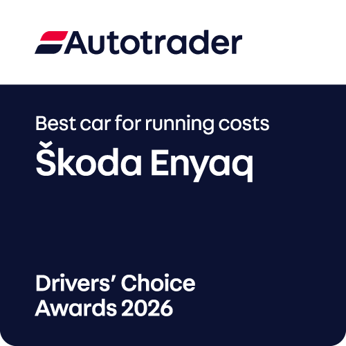 2026 AutoTrader Best Car for Running Costs - Skoda Enyaq