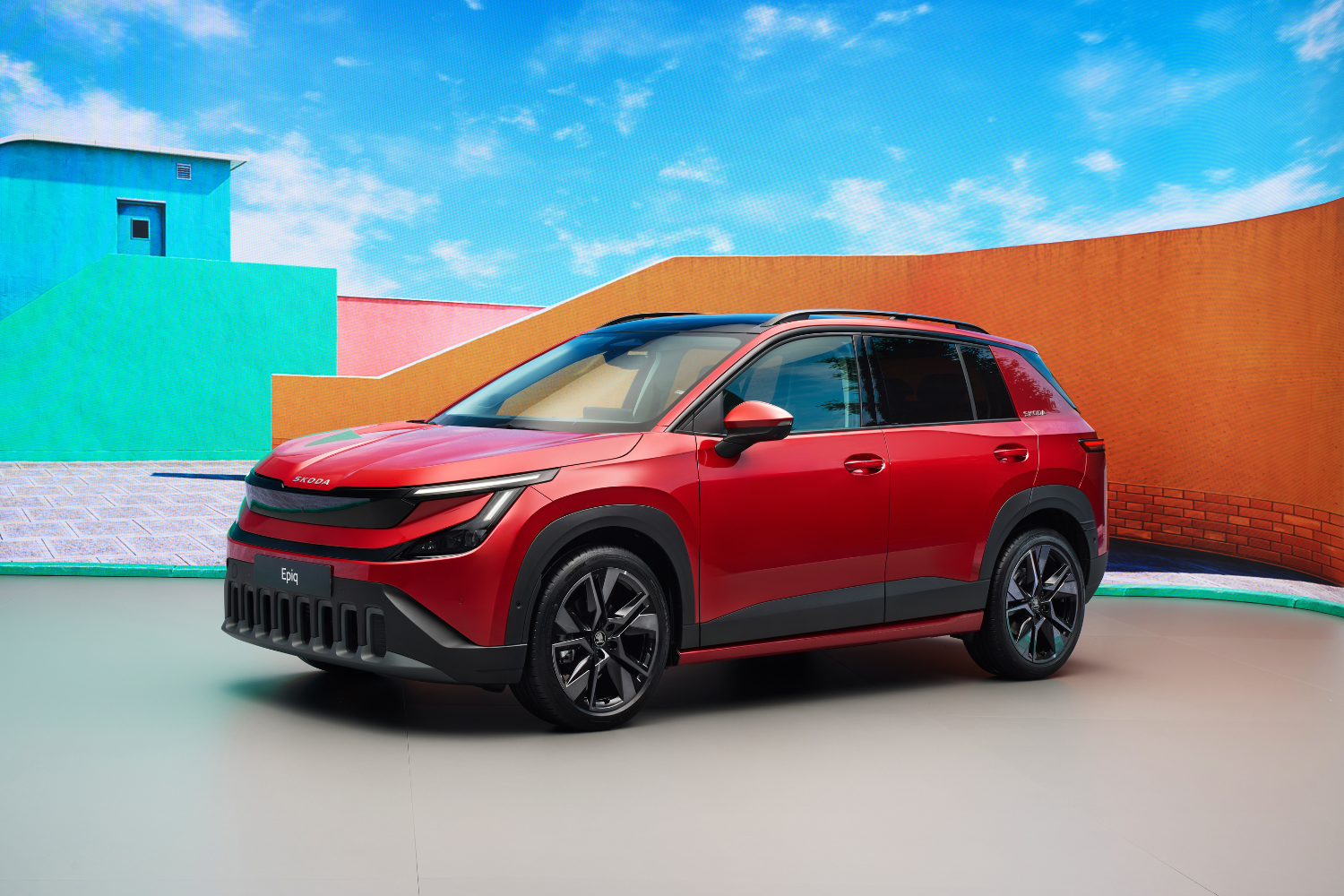 New Skoda Epiq in red