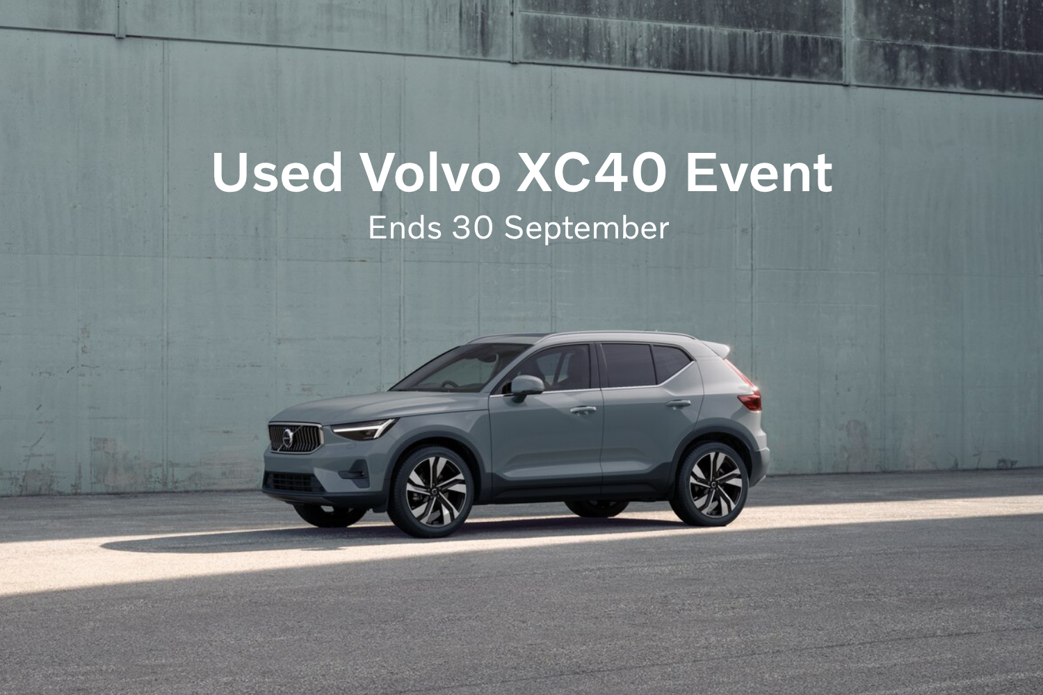 Used Volvo XC40 Sale Event now at Agnew Volvo Belfast