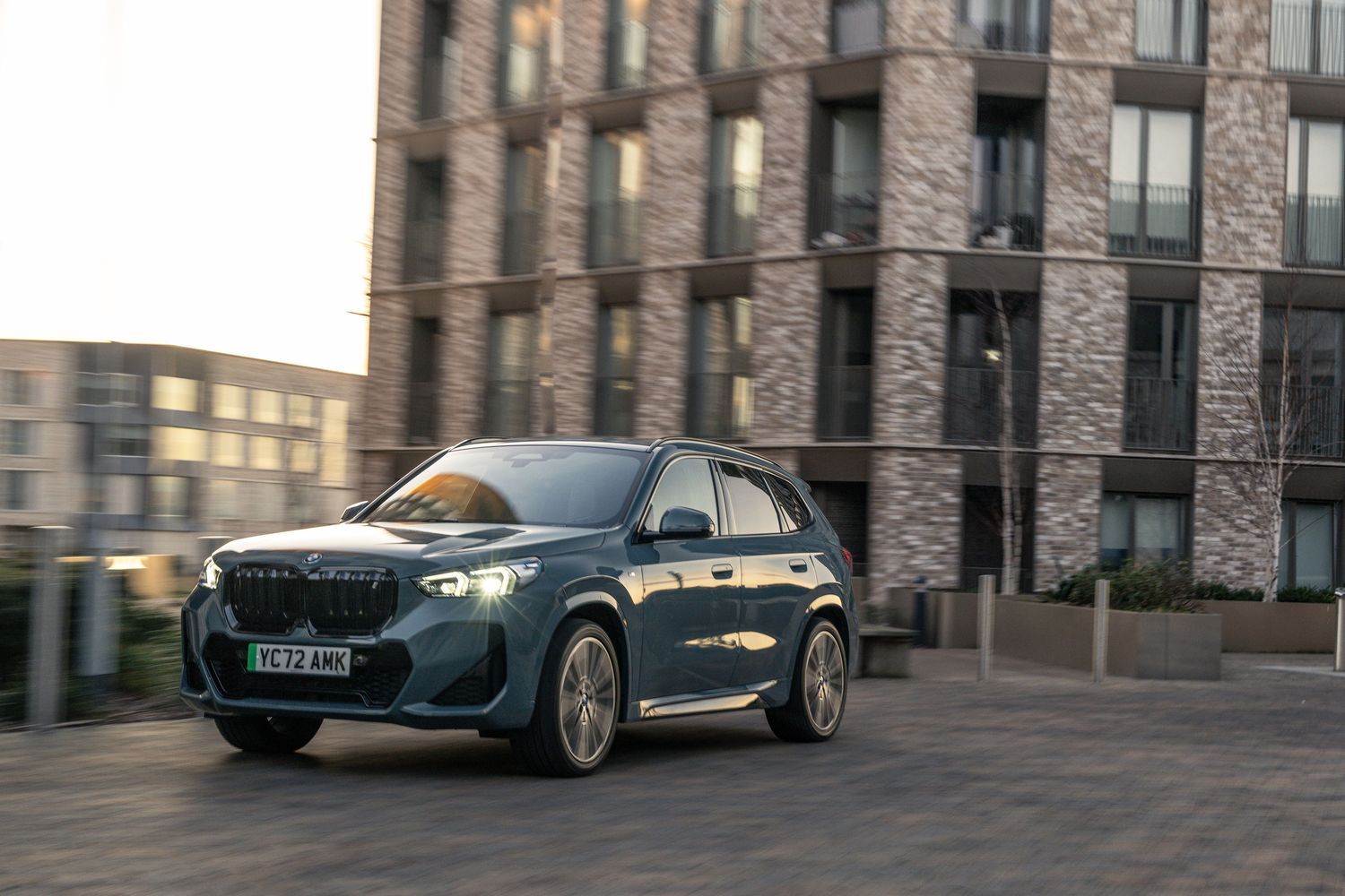 New BMW IX1 image of vehicles front exterior