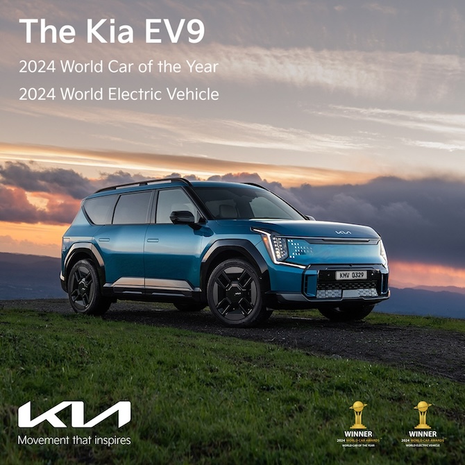Kia EV9 2024 World Car of the Year