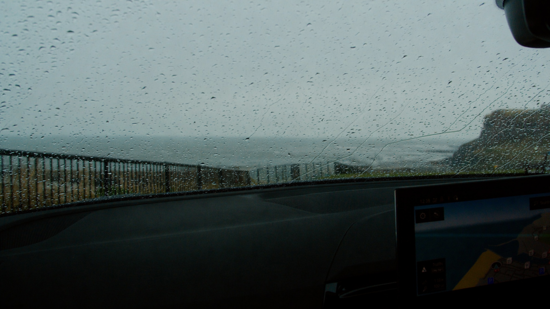 Rainy Day in the Car