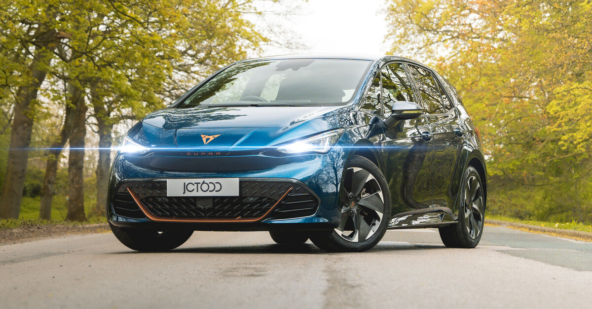 Blue CUPRA Born