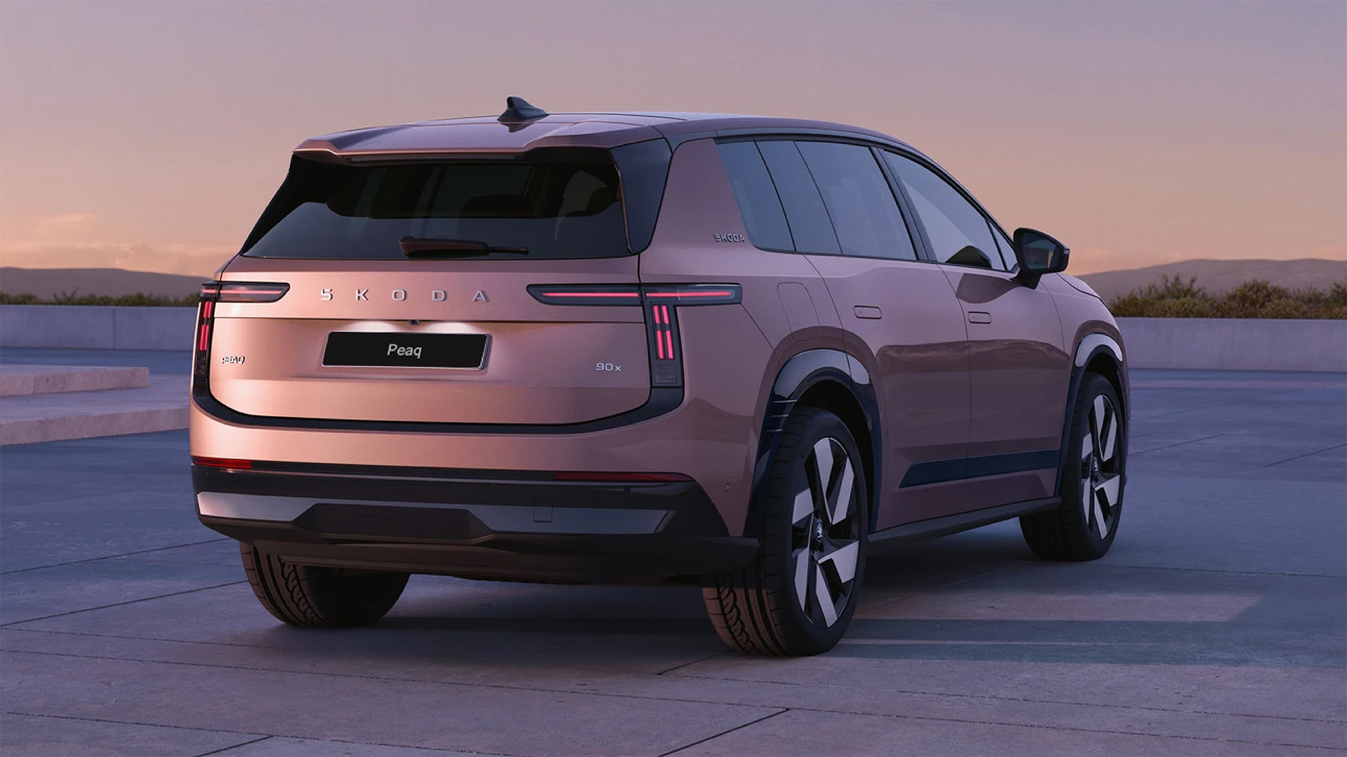The new, all-electric Škoda Peaq