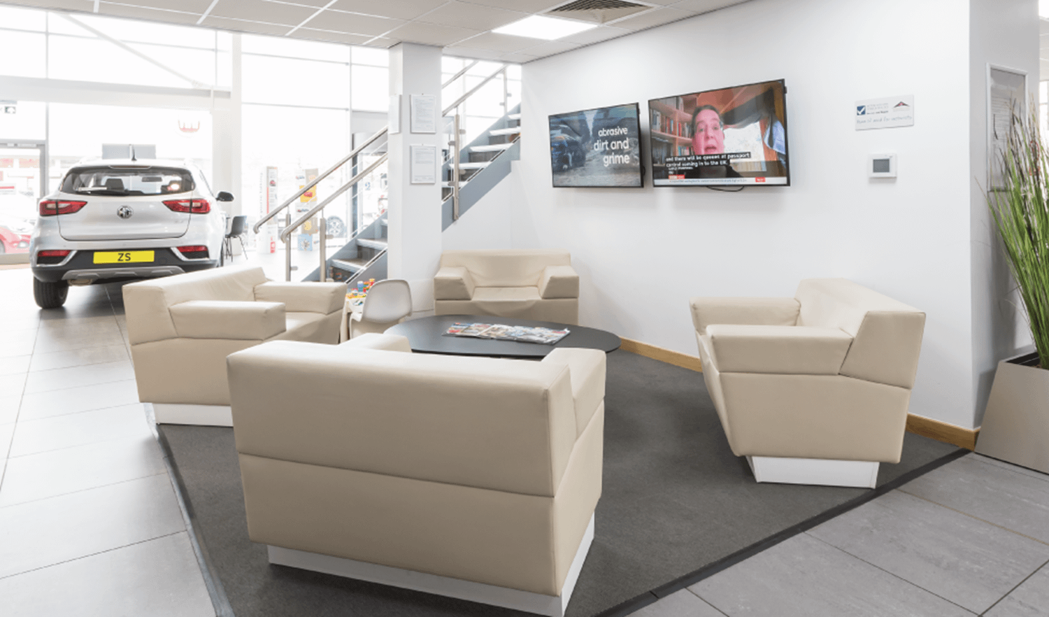 MG Guildford - Showroom - Interior