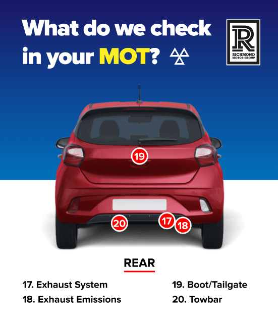 Prepare For Your MOT Infographic