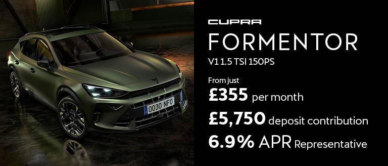 CUPRA Formentor Finance Offer