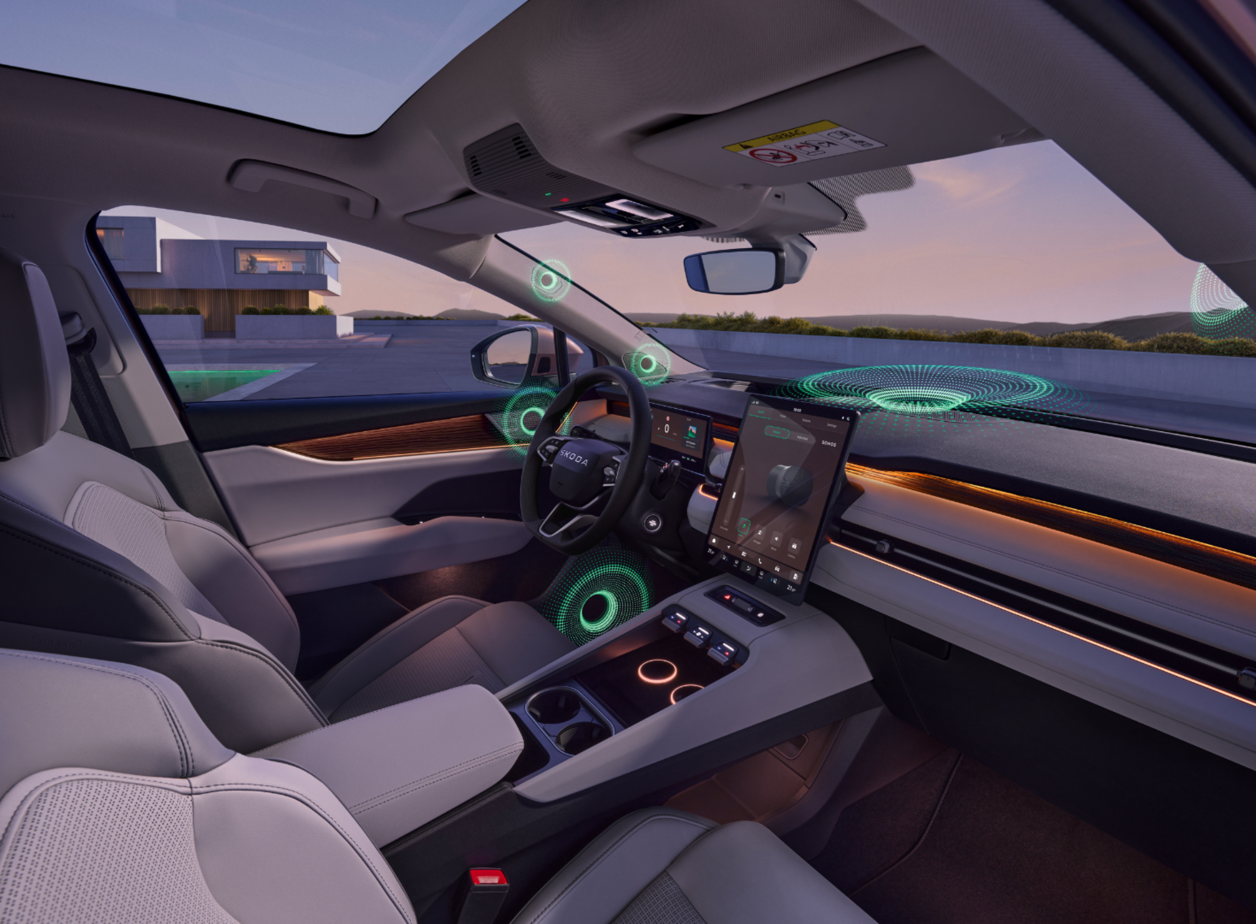 New Skoda Peaq Interior