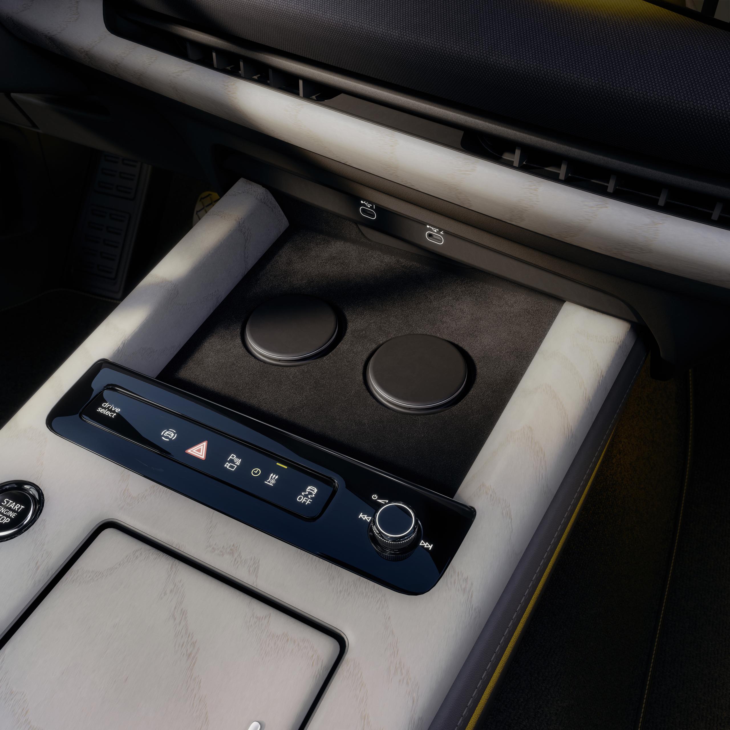 New Audi Q9 Interior Console