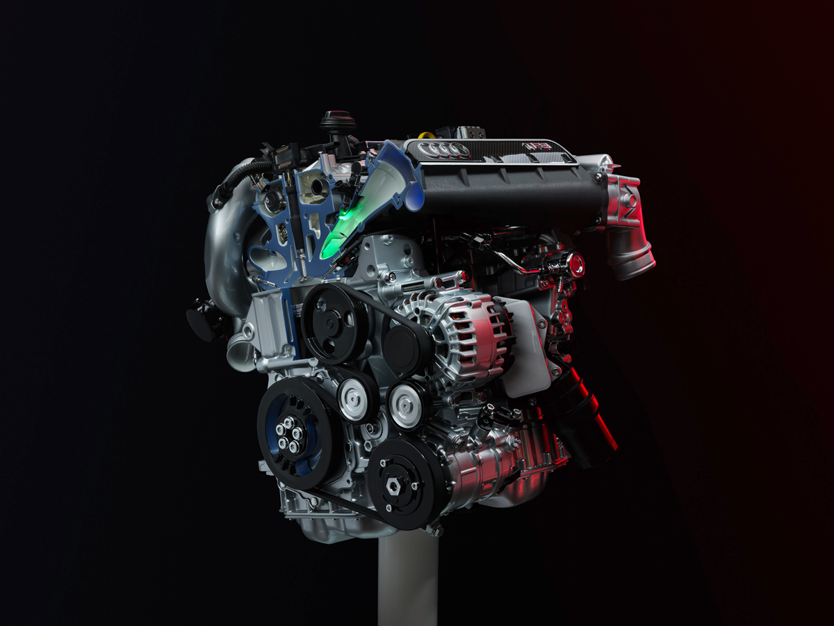 50th Anniversary Of Audi's Five-Cylinder Engine