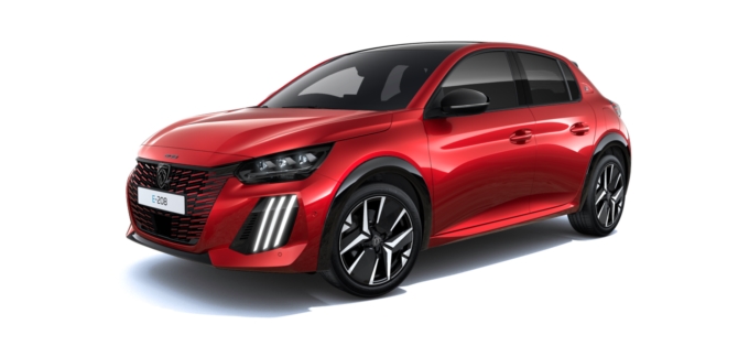 red Peugeot