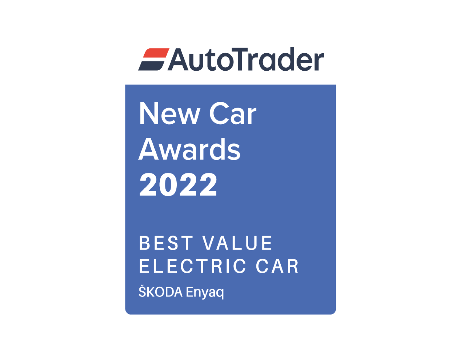 AutoTrader Best Value Electric Car 2022 - SKODA ENYAQ