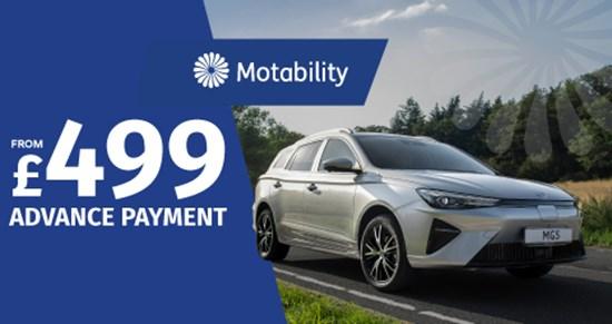 MG5 Electric Motability Offers
