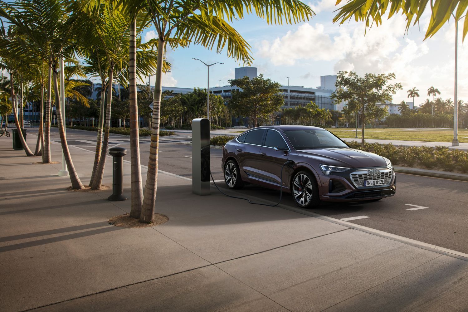 New Audi Q8 Sportback Etron image of vehicle parked