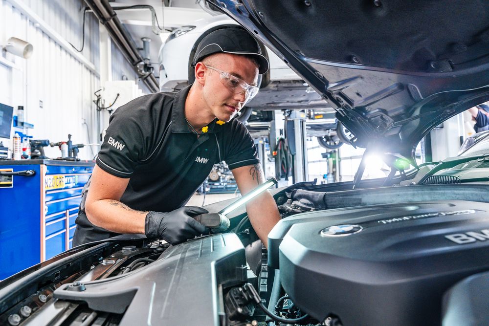 Routine Maintenance at Bavarian BMW