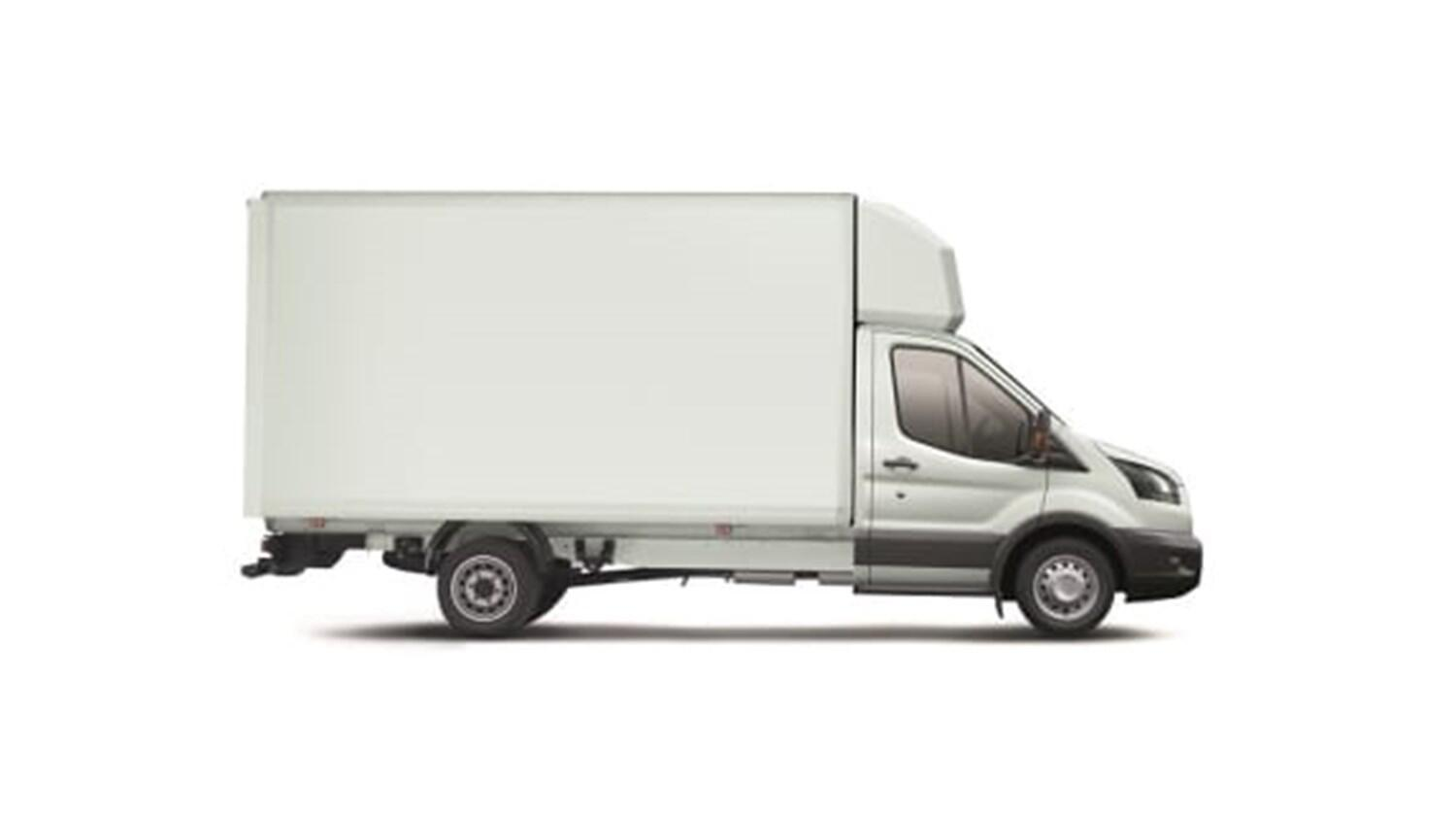 White Ford Transit One Stop Shop 