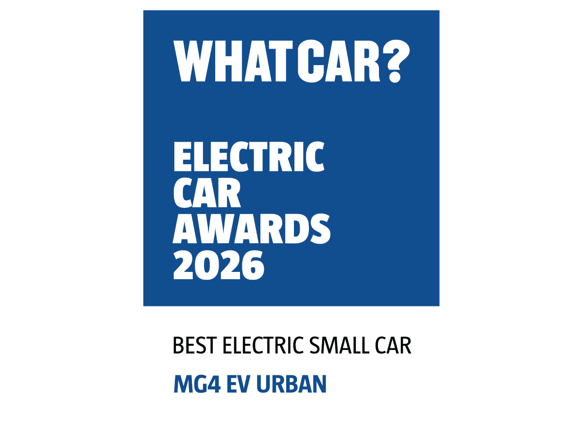 WhatCar Best Electric Small Car 2026 - MG4 EV Urban