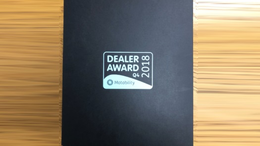  Startin Honda Worcester wins Dealer Of The Year Award 2018