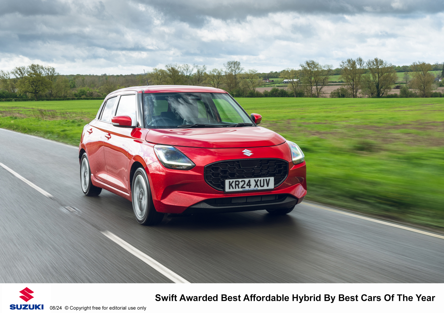 Suzuki Swift Awarded Best Affordable Hybrid by Best Cars of the Year