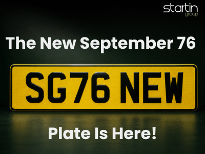 The New September 76 Plate Is Here