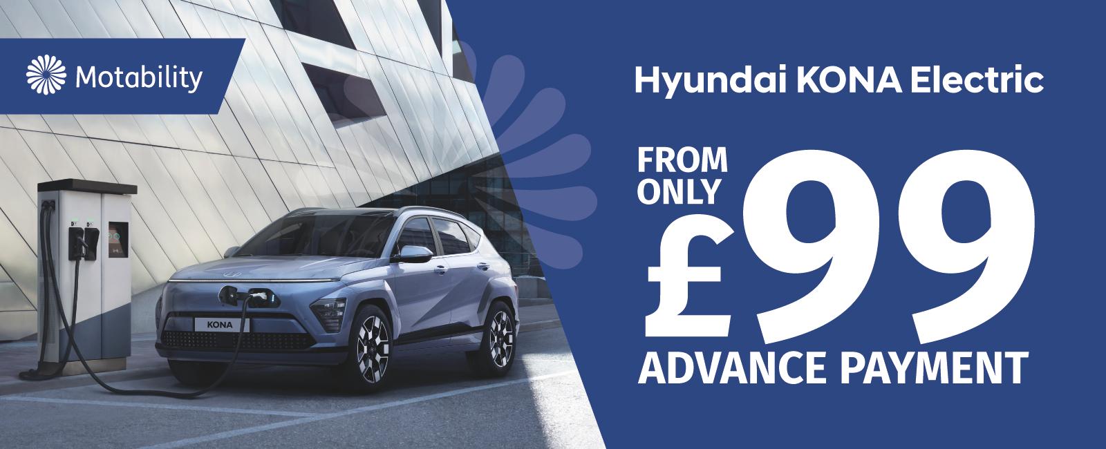 Hyundai kona shop electric motability