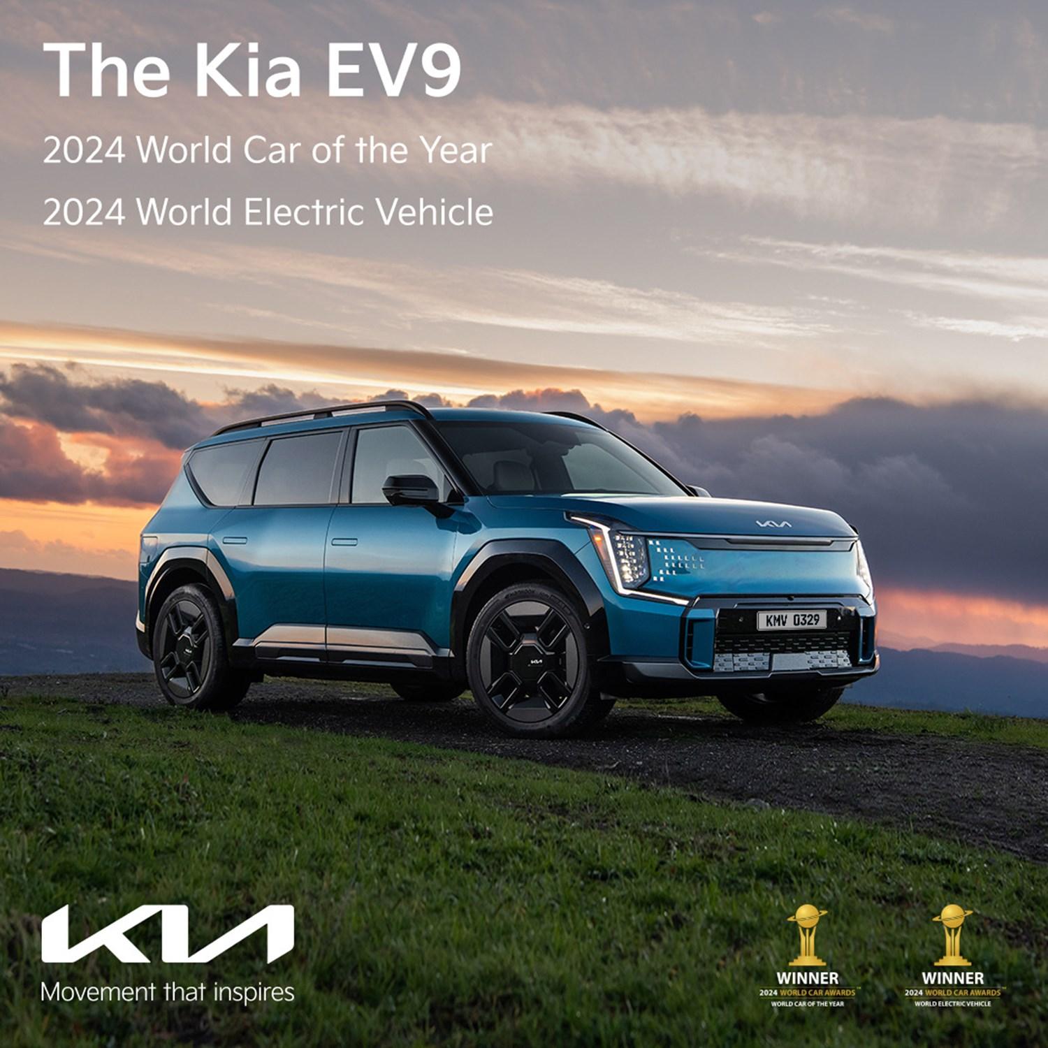 Kia EV9 2024 World Car of the Year
