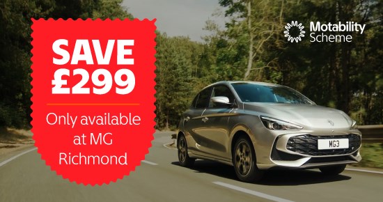 MG3 Hybrid+ Motability Scheme Offers